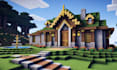 build minecraft spawn, castle, house and base for you