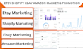 boost shopify etsy ebay amazon product marketing promotion seo sales traffic ads