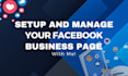 do facebook page create and setup