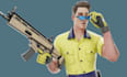 build 3d game character model, character design, fortnite style character, uefn