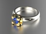 make elegant 3d cad jewelry design, rendering 3d print jewelry realistic model