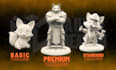 sculpt high quality 3d models, characters, and statues for 3d printing rendering