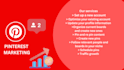 create pins ,increase your follower, increase traffic
