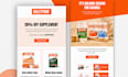 develop responsive klaviyo email templates and flows
