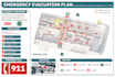 create 3d fire evacuation plan ,emergency map,airbnb