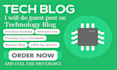 do tech guest post on technology blogs with dofollow tech backlinks