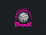 design significant volleyball logo