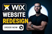 redesign wix website revamp wix site rebuild wix site recreate wix studio site