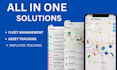provide fully gps tracking system with android and ios mobile app