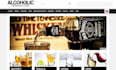 design wine shopify liquor wine beverages alcohol store wine beverages website