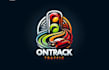 design modernized icon track traffic logo