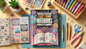 create journal design, custom children book notebook and planner professionally
