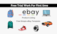 do ebay listing, ebay product listing, ebay lister