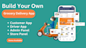 develop multi restaurant food and grocery delivery app like uber eats, zomato
