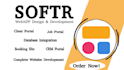 develop website, client portal, job board, tracking portal with softr web app
