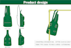 create luxury handbag design and detailed tech pack