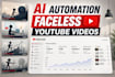 youtube facelss ai viral videos