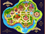 design vector maps, event maps, fantasy festival maps