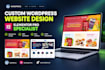 design modern wordpress website by using elementor pro