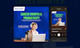 design a professional podcast cover design, thumbnail design