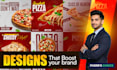 create fast food social media post designs