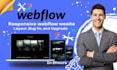 design redesign webflow site fix issue bug webflow optimize edit webflow website