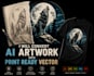 convert ai artwork into print ready vector illustration manually