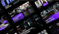 create futuristic web3 pitch desk, crypto desk metaverse ppt