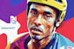 draw wpap pop art sport potrait