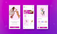 design modern mobile app and web UI UX in figma