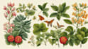 draw animal and botanical illustrations