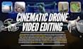 do cinematic drone video editing