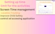 create amazing parent control children app with mdm screentime API integration