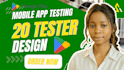provide you active 20 testers for android app google play store closed testing