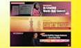 design professional linkedin banner, header and cover