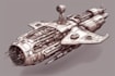 draw custom spaceship sci fi steampunk nft