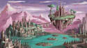 create fantasy landscape concept art