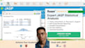 do statistical data analysis interpretation in jasp, jamovi