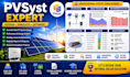 design your solar pv system using pvsyst software