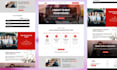 design redesign rebuild website development as full stack frontend developer