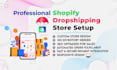 build and customize shopify dropshipping stores