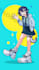 design illustration pop anime character