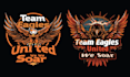 create owl phoenix veteran and eagle logo