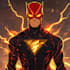 desing an amazing superhero comic cartoon characters