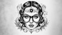 custom a geek tattoo design