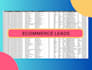 provide expert google maps scraping, lead generation and web research