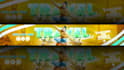 design an attractive youtube banner