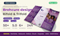design business flyer and brochure design