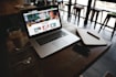 put your logo or website on a laptop screen mockup