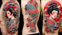 create stunning japanese style tattoo design